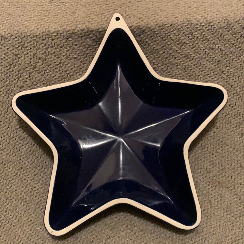 Star Shaped Glass Bowl
